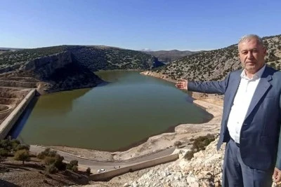 Araban Ardıl Barajı g&ouml;l&uuml;nde su seviyesi y&uuml;kseliyor