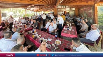 Araban'da bayramlaşma t&ouml;reni d&uuml;zenlendi