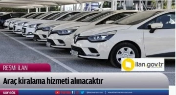 Ara&ccedil; lastiği satın alınacaktır