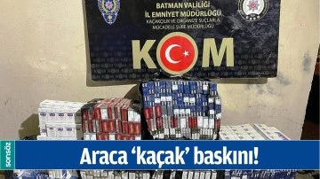 ARACA &lsquo;KA&Ccedil;AK&rsquo; BASKINI!