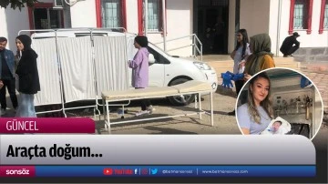 Ara&ccedil;ta doğum&hellip;