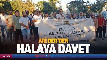 Ari Der&rsquo;den halaya davet&hellip;
