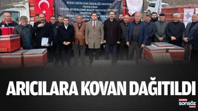 Arıcılara kovan dağıtıldı