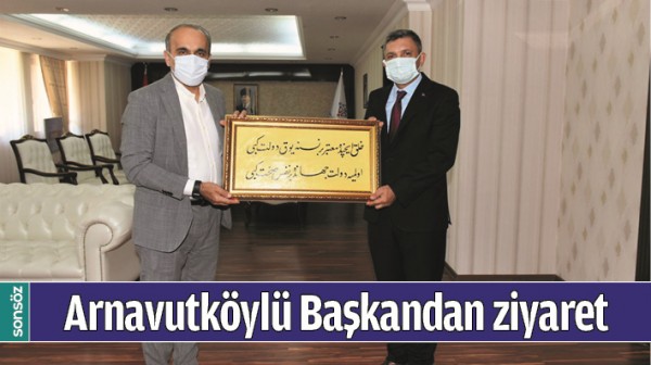 ARNAVUTK&Ouml;YL&Uuml; BAŞKANDAN ZİYARET