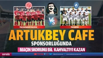 Artukbey Cafe sponsorluğunda Petrolspor &ndash; Pazarspor ma&ccedil;ın skorunu bil kahvaltıyı kazan