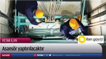Asans&ouml;r yaptırılacaktır
