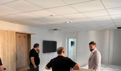 Aşar yeni kul&uuml;p binasında incelemelerde bulundu