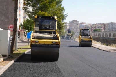 Asfalt &ccedil;alışması tamamlandı