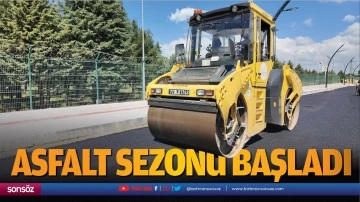 Asfalt sezonu başladı