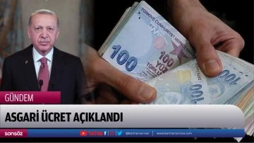 ASGARİ &Uuml;CRET BELLİ OLDU