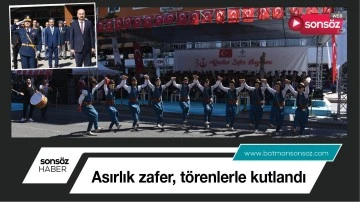 Asırlık zafer, t&ouml;renlerle kutlandı