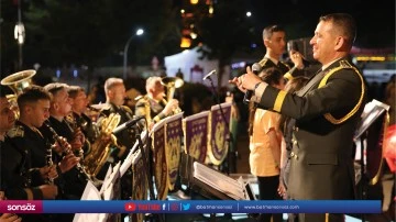 Askeri bando, Siirt'te konser verdi