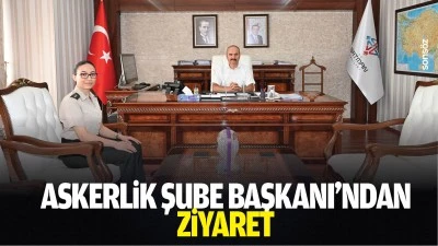 Askerlik Şube Başkanı&rsquo;ndan ziyaret&hellip;
