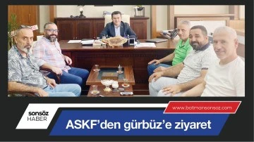 ASKF&rsquo;DEN G&Uuml;RB&Uuml;Z&rsquo;E ZİYARET
