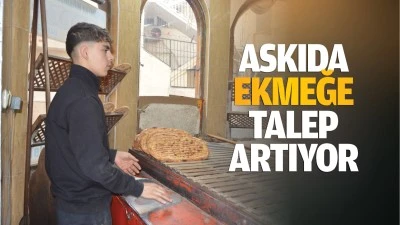 Askıda ekmeğe talep artıyor