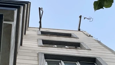 Asma iskele halatının kopması sonucu 2 iş&ccedil;i &ouml;ld&uuml;