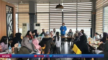 Ataman, yetim &ccedil;ocuklar ve aileleriyle buluştu