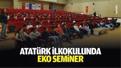 Atat&uuml;rk İlkokulunda eko seminer&hellip;
