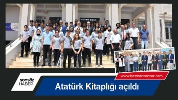 Atat&uuml;rk Kitaplığı a&ccedil;ıldı