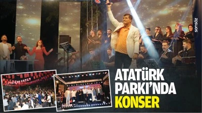 Atat&uuml;rk Parkı&rsquo;nda konser