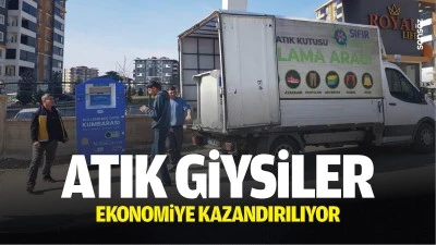 Atık giysiler, ekonomiye kazandırılıyor