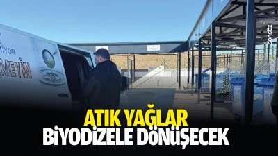 Atık yağlar biyodizele d&ouml;n&uuml;şecek