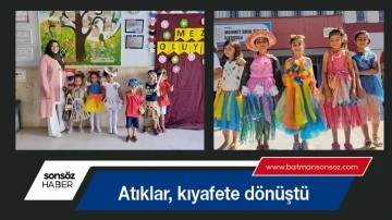 Atıklar, kıyafete d&ouml;n&uuml;şt&uuml;