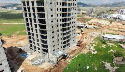 Atıksu hattı imalatı &ccedil;alışmaları tamamlandı