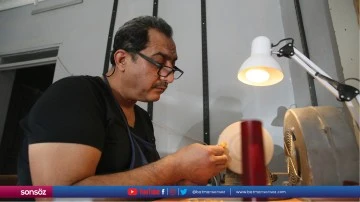 Atıl eşyalar "Ramazan usta"nın elinde tespihe d&ouml;n&uuml;ş&uuml;yor