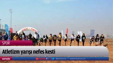 Atletizm yarışı nefes kesti