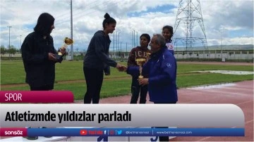 Atletizmde yıldızlar parladı