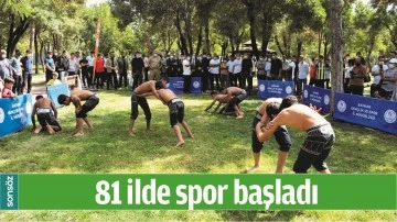 AVRUPA SPOR HAFTASI ETKİNLİKLERİ BAŞLADI