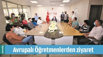 AVRUPALI &Ouml;ĞRETMENLERDEN ZİYARET