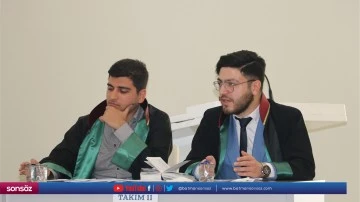 Avukat adayları kurgusal davalarla mesleğe hazırlanıyor