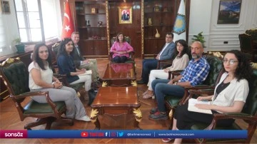 Avustralya heyetinden Eş Başkan Bucak&rsquo;a ziyaret