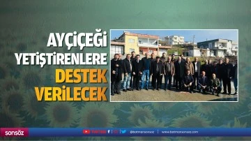 Ay&ccedil;i&ccedil;eği yetiştirenlere destek verilecek