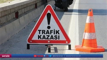 Aydınlatma direğine &ccedil;arpan otomobilin s&uuml;r&uuml;c&uuml;s&uuml; yaralandı