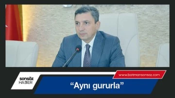 &ldquo;Aynı gururla&rdquo;
