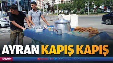 Ayran kapış kapış&hellip;