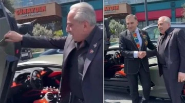 Azerbaycanlı İş İnsanı Halil İbrahim Kalaycıoğlu'na Milyonluk Ara&ccedil; Hediye Etti