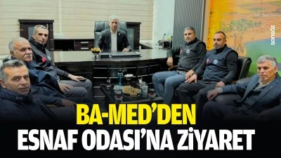BA-MED&rsquo;den Esnaf Odası&rsquo;na ziyaret