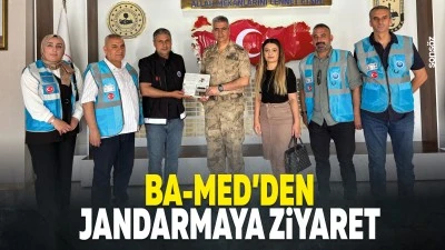BA-MED&rsquo;den jandarmaya ziyaret