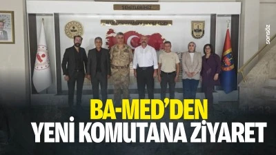 BA-MED&rsquo;den yeni komutana ziyaret