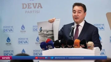 Babacan, D&uuml;zce'de aday tanıtım toplantısına katıldı