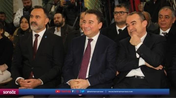 Babacan, Kilis'te konuştu