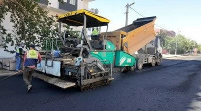 Bağcılar Mahallesi&rsquo;nin yolları yenileniyor: 24 bin 500 ton asfalt serilecek