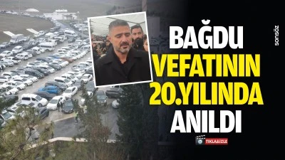 Bağdu, vefatının 20.yılında anıldı