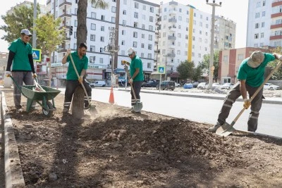 Bağlar il&ccedil;esinin cadde ve bulvarları yenileniyor