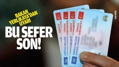 Bakan Ali Yerlikaya&rsquo;dan uyarı; Bu sefer son!