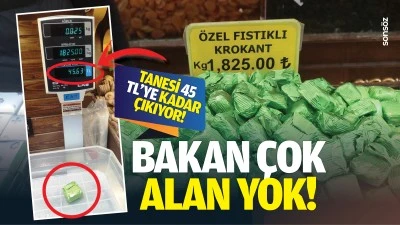 Bakan &ccedil;ok alan yok!